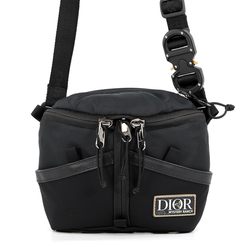 Christian Dior Shoulder Bag Nylon Leather Mystery Ranch Collaboration Black H...